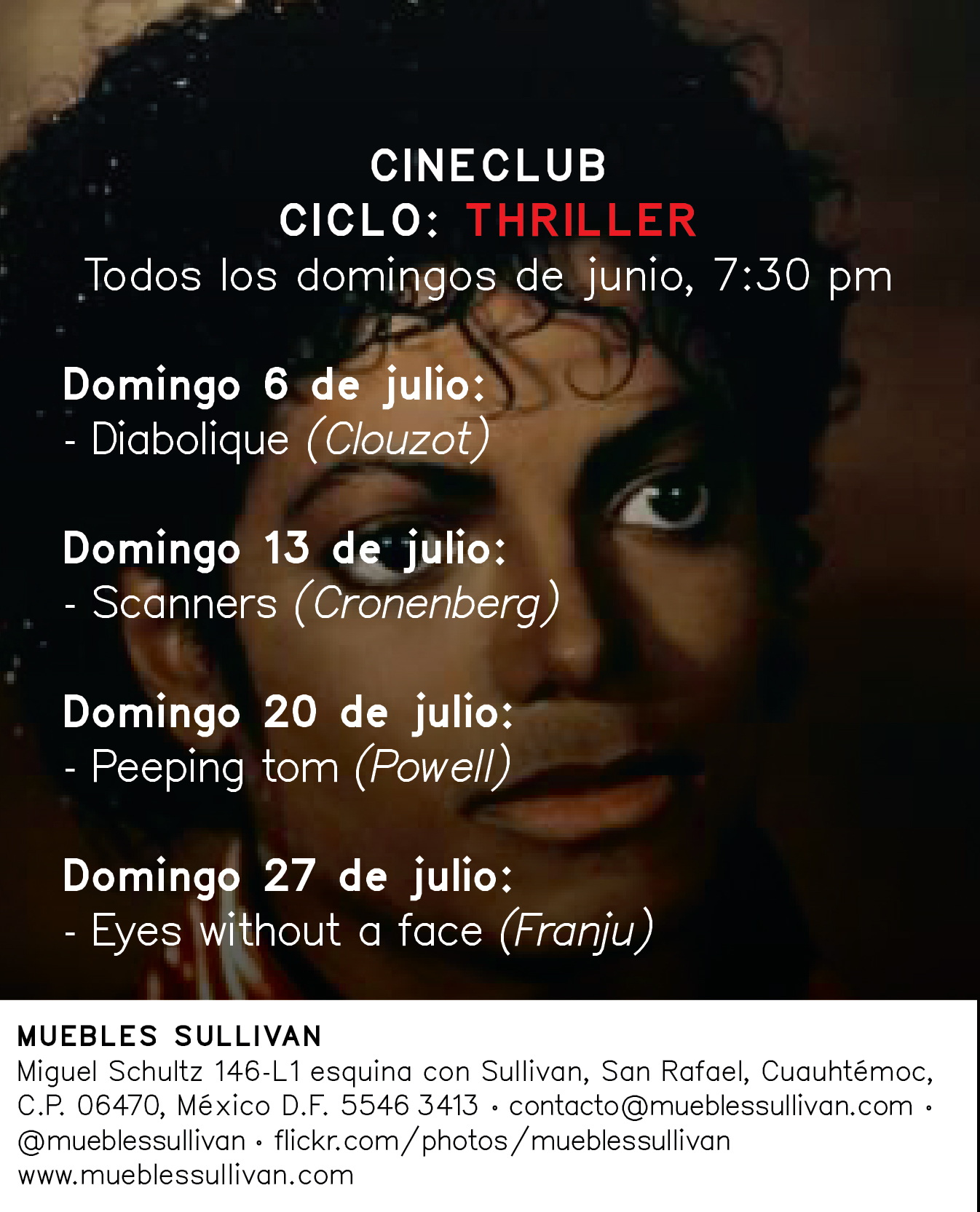CINECLUB - CICLO: THRILLER